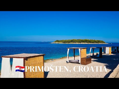 24 hrs in PRIMOSTEN, CROATIA on the Adriatic Sea|most beautiful beaches|explore the town+ night life