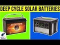 10 Best Deep Cycle Solar Batteries 2019