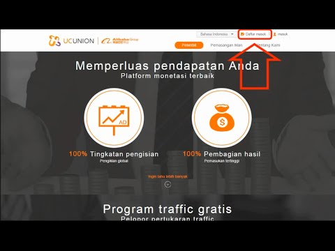 Cara Mendaftar dan Memasang Iklan UC-UNION Pada Situs Web atau Blog