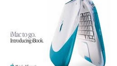 iBook G3 Clamshell unboxing