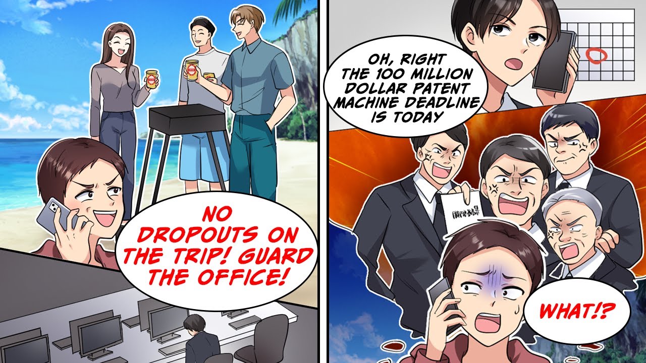 [Manga Dub] An Exec left Me behind, but it was his due date, a colleague saved Me...!? [RomCom]