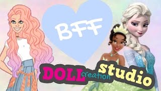 Elsa and Tiana BFF Fashion | Disney Princess | Dress Up Games | BFF Gym Routine |BFF Shopping screenshot 1