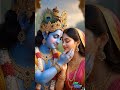 Radha Krishna red dress in the river #wi #god #love