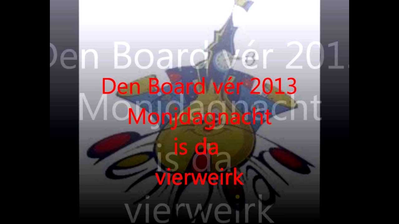 Monjdagnacht is da vierweirk