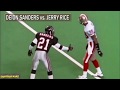 Deion Sanders vs Jerry Rice Summary | NFL Highlights HD