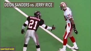 Deion Sanders vs Jerry Rice Summary | NFL Highlights HD