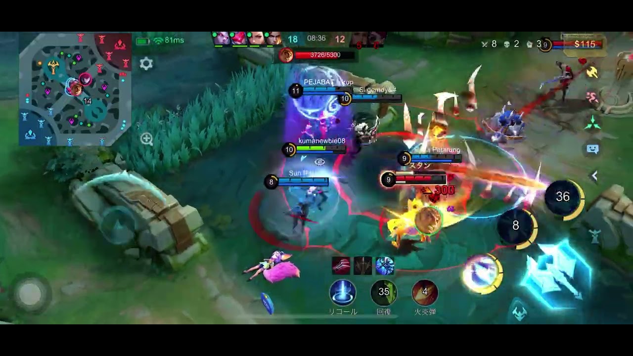 Playing with no lag after resetting my phone! Immediate win 💪