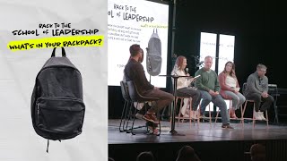 Sunday Service // Back to the School of Leadership: Live Podcast Panel // October 09, 2022