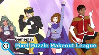 [Pixel Puzzle Makeout League] Gameplay