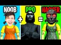 NOOB vs PRO vs HACKER In CREATE CHALLENGE!? (ALL LEVELS!)