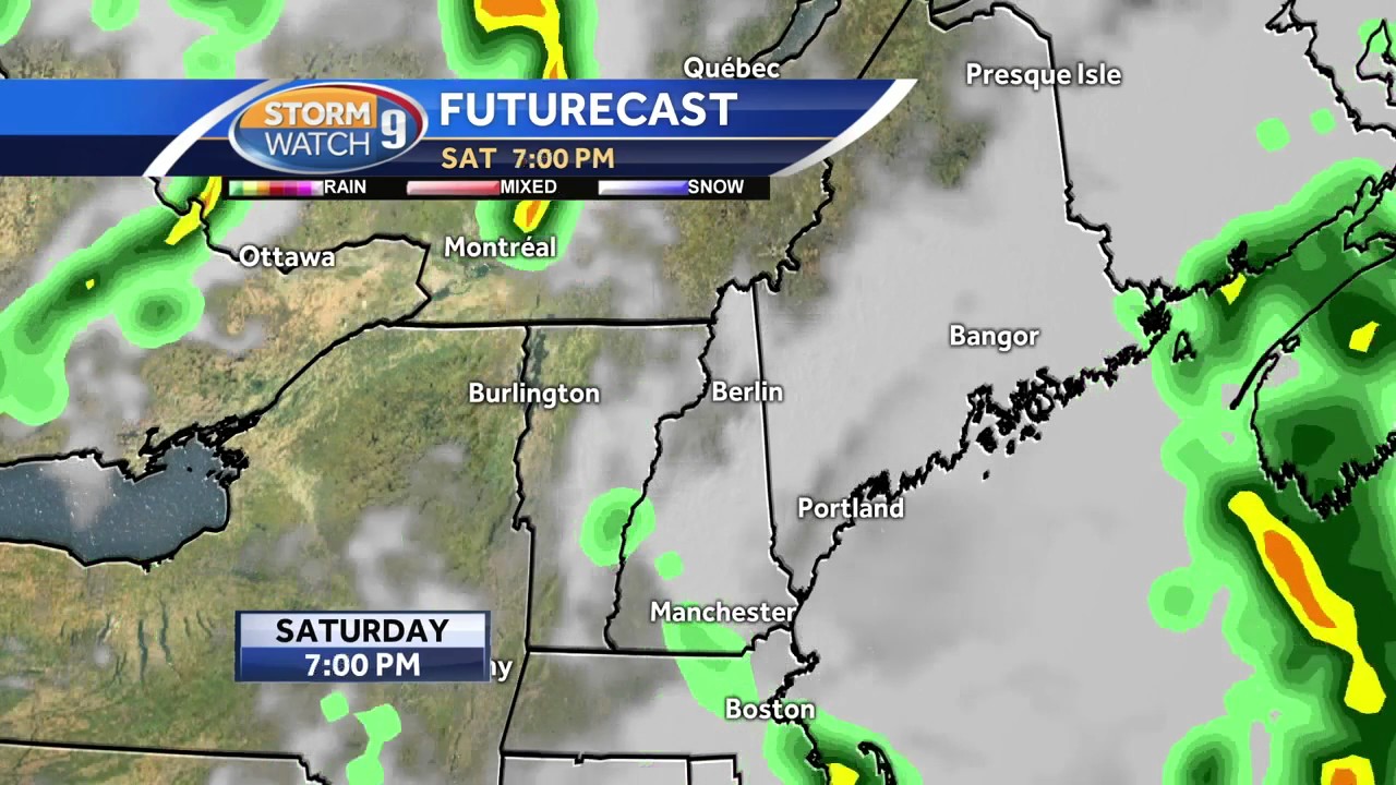 Watch: Showers move through the state this morning - YouTube