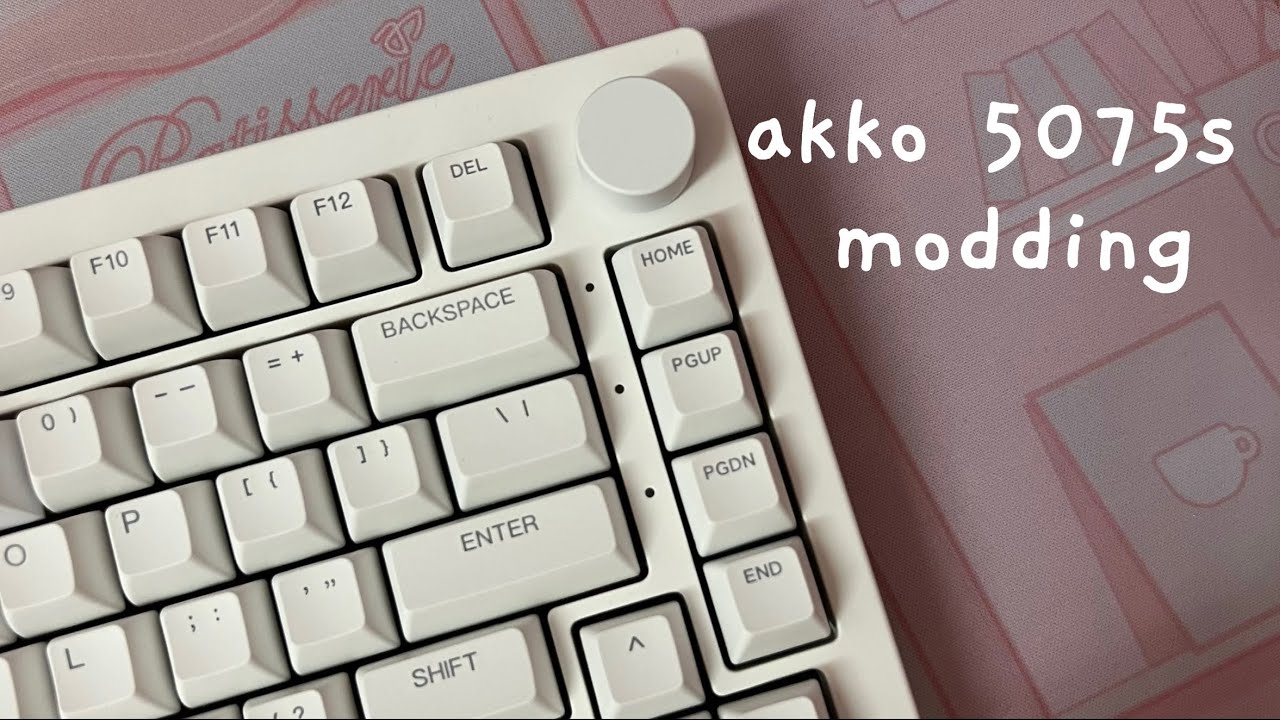 akko 5075s specs & modding stock & mod sound tests boba u4t sound