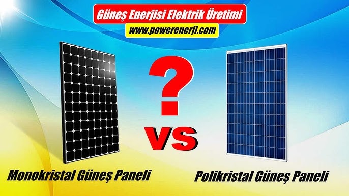 Monokristal Gunes Paneli Ile Polikristal Farki Monocrystalline Vs Polycrystalline Youtube