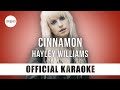 Hayley Williams - Cinnamon (Official Karaoke Instrumental) | SongJam