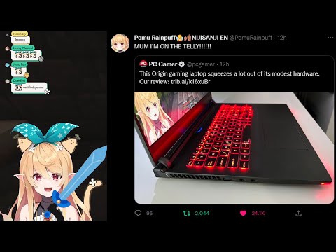Pomu was in a PC Gamer review article【NIJISANJI EN】 Pomu was in a PC Gamer review article【NIJISANJI EN】