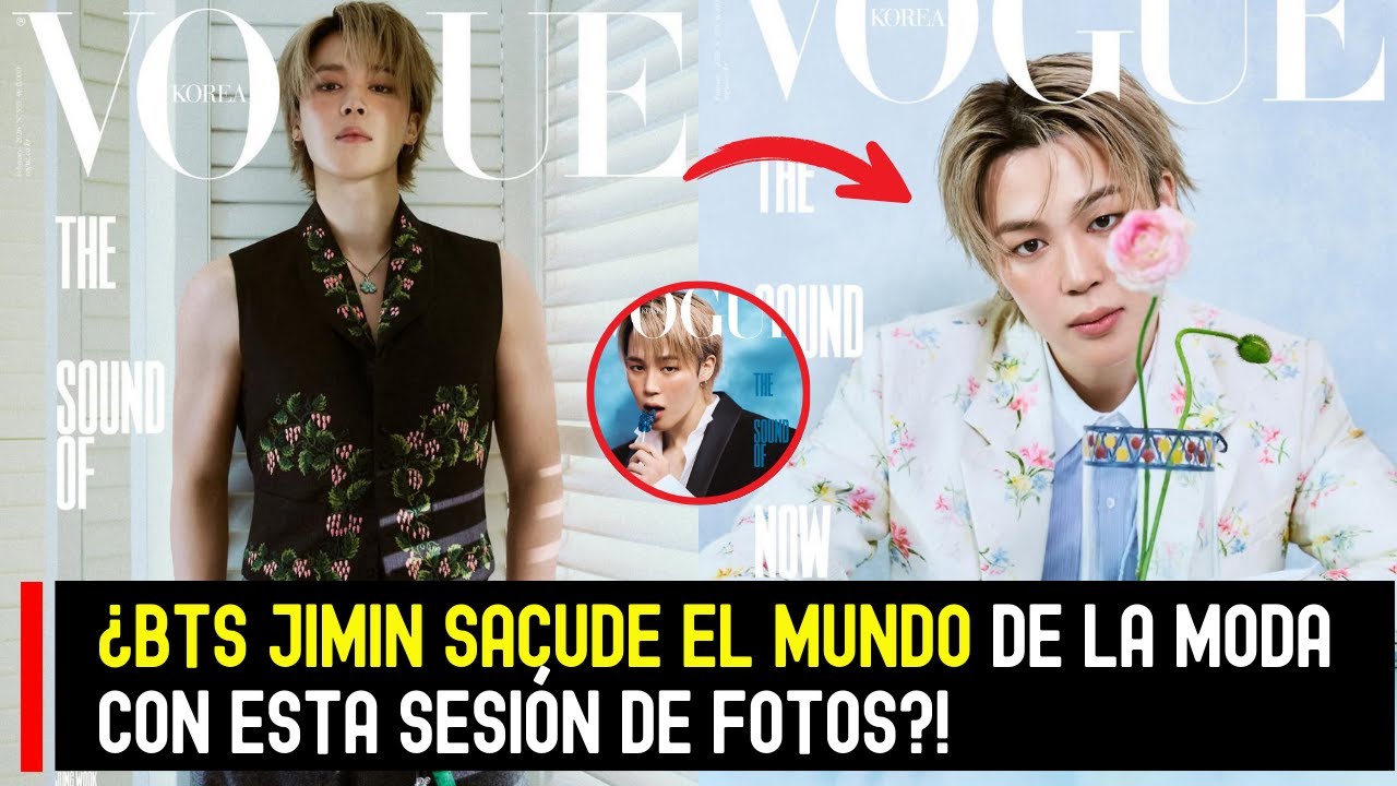 ¡Asombroso! ¿BTS Jimin sacude el mundo de la moda con esta sesión de fotos?! | Vogue X Dior 