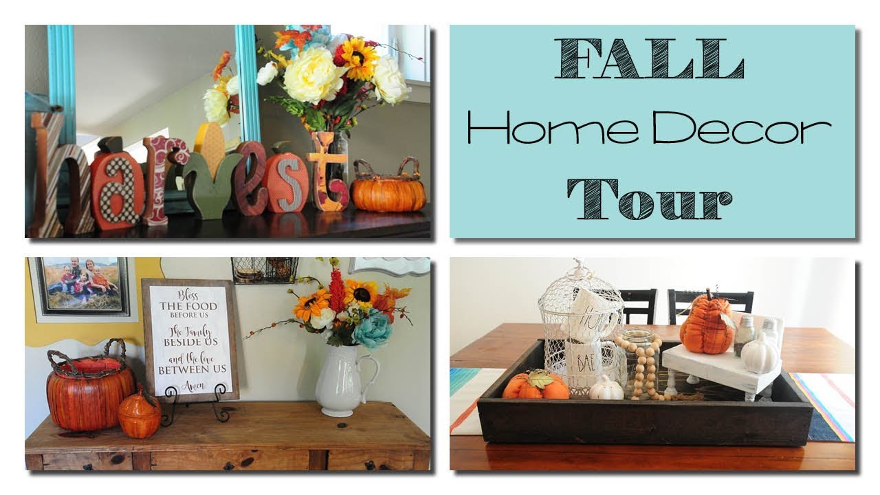 Fall Home Decor Tour 2017 | Fall Decor Ideas | Farmhouse Fall