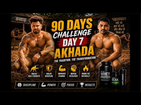 Day 7 in Akhada #wrestling #workout #akhada #challenge #desi #live