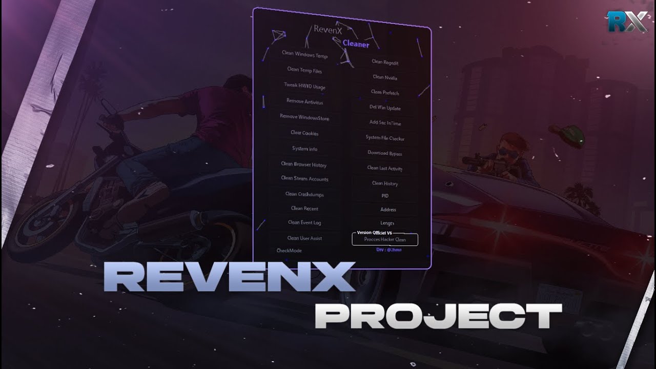 اقوئ كلينر يمسح اي ملف هاك فايف ام انت محمله في حياتك | bypass Pc Check  Fivem ravenx cleaner