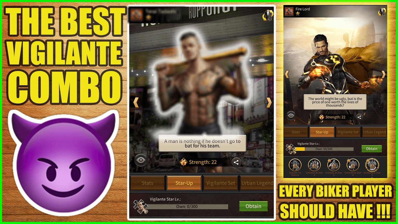 Best Vigilante Combo Every Biker Player Need Mafia City [ Best