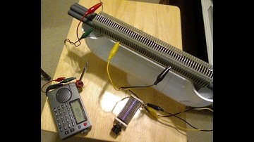 A large Ferrite Rod Receive Antenna for 160 meters -  LIVE demo