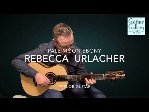 Rebecca Urlacher Parlor Guitar at GuitarGal.com
