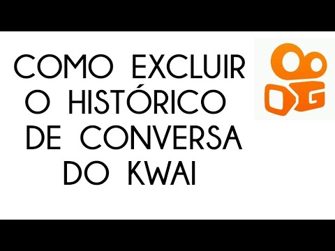 Vídeo: Como Deletar Histórico De Bate-papo