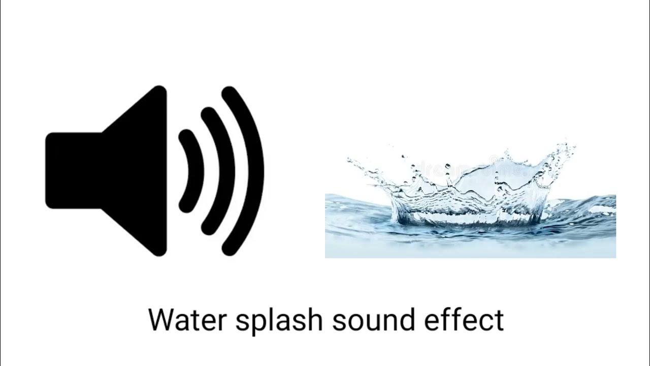Water Splash Sound Effect Water Throwing from Bucket 🪣 Sound Effect