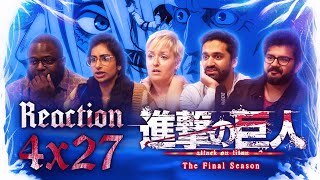 Attack On Titan - 4x27 Retrospective - Group Reaction