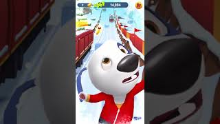 Talking Tom D Run - Funny Snow Ball Falls Tom D Fun Run Gameplay