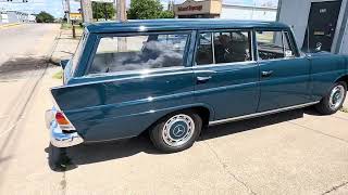 1967 Mercedes Benz 200 Universal IMA Kombiwagen Cold Start