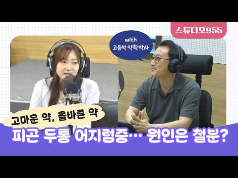 피곤 두통 어지럼증... 원인은 철분? | 스튜디오955 고마운약 올바른약