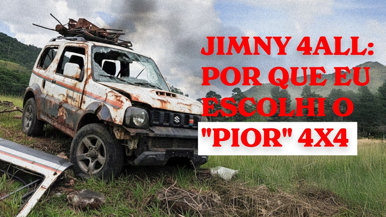 Jimny 4All 2013: Por que escolhi esse carro pra atravessar o Brasil?