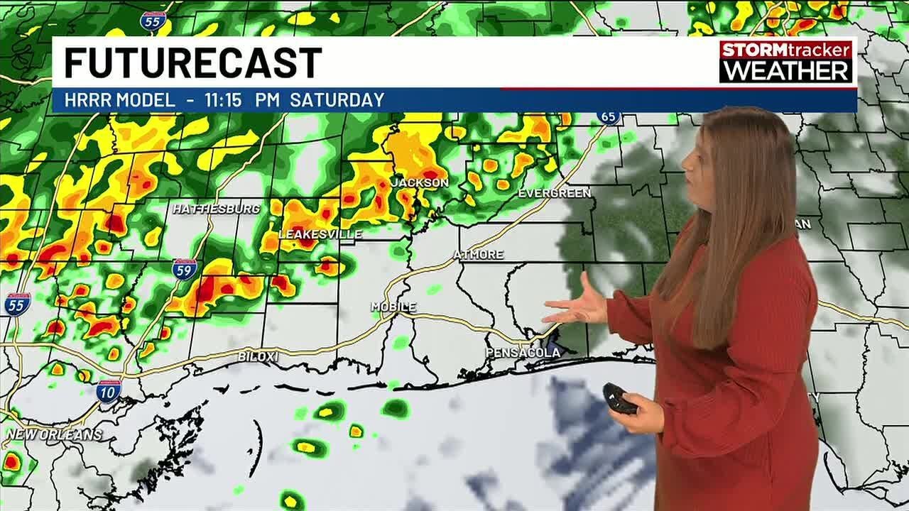 Warm and humid conditions for Saturday