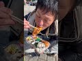 金がないときの朝飯は西成のまんぷくで弁当買って三角公園で食べる#西成グルメ #まんぷく #朝飯