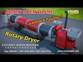 Mesin Pengering Rotary Dryer Putar MESIN OVEN DRUM ROTARY DRYER - PELET, PADI, JAGUNG, COCOPEAT, Dll