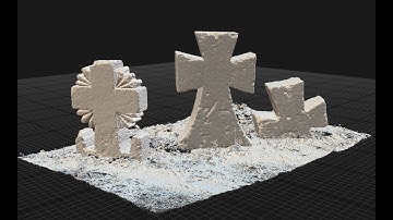 3D Scanning Old Cossack Cemetery with Reality Capture | Козацький Цвинтар Сотніківська Січ