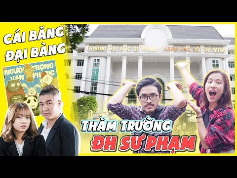 Thăm trường ĐH Sư Phạm TP. HCM: Cái nôi tạo ra Người Trong Văn Phòng!