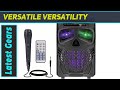 Aesackir bs08 portable bluetooth speaker review  ultimate wireless party companion