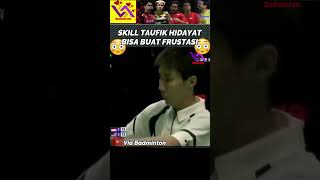 Skill Taufik Hidayat yang bisa buat lawan Frustasi #badminton #bwf