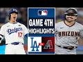 Los Angeles Dodgers Vs Arizona Diamondbacks Game 4th Highlights March 27,2026 MLB Season 2026