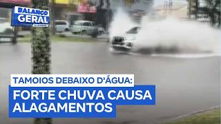 Chuva forte castiga Tamoios e deixa pontos de alagamento no segundo distrito de Cabo Frio