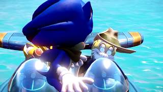 Cliffs Excavation Site Cutscene 4 and 5 - Sonic Boom without Voices