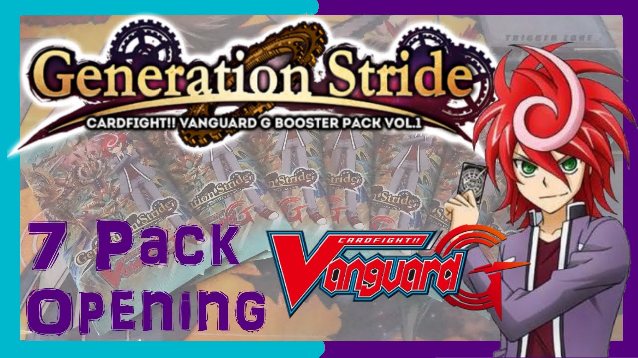 Cardfight!! Vanguard Trading Card - Fate Wheel Dragon (G-BT01/019EN) - RR Rarity From Generation Stride Set