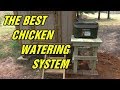 The best chicken watering system - Detailed video