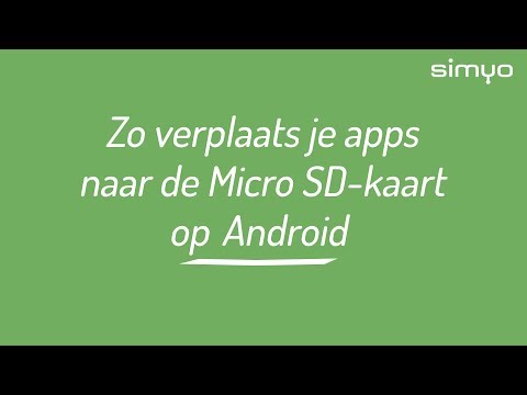 Apps verplaatsen naar de Micro SD-kaart op Android