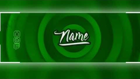 Clean Green Header Template (PS TOUCH)