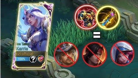 NEW META KARRIE SUPER ATTACK SPEED BUILD!! 500% SPEED HACK!😱  MUST TRY!  KARRIE BEST BUILD 2025‼️