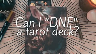 Is it over or just goodbye for now? - Tarot & Oracle Practice musings.