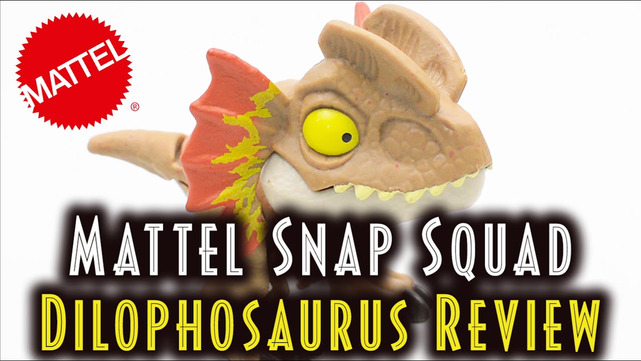 Jurassic World Snap Squad SPINOSAURUS Dinosaur Wave 5 Mattel VHTF